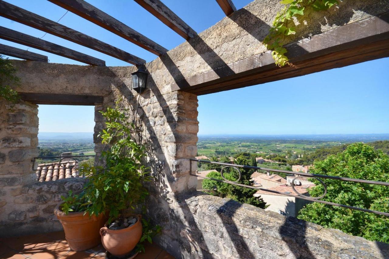 Terrasses Du Chateau Le Barroux Bagian luar foto